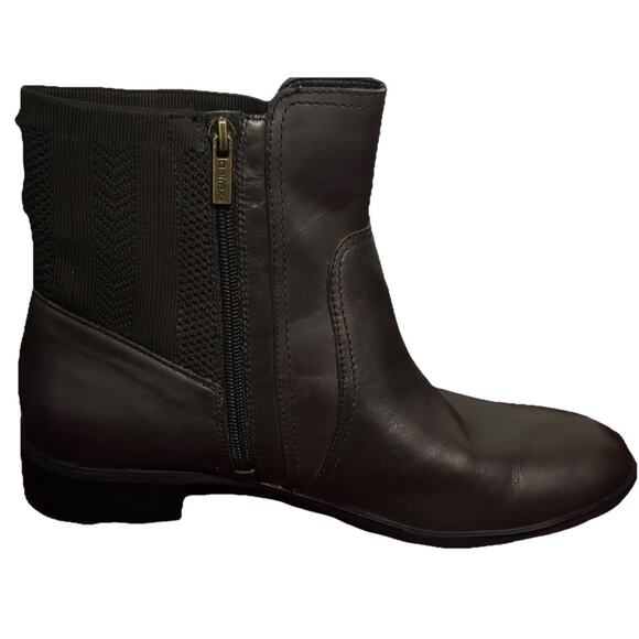 Aetrex Boot Womens EU 42 US 10.5 Brown Leather Zip Kaitlyn Comfort - Picture 10 of 16